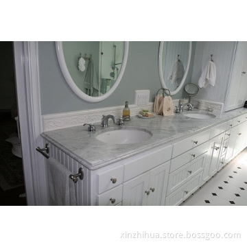 White Marble Vanity Top